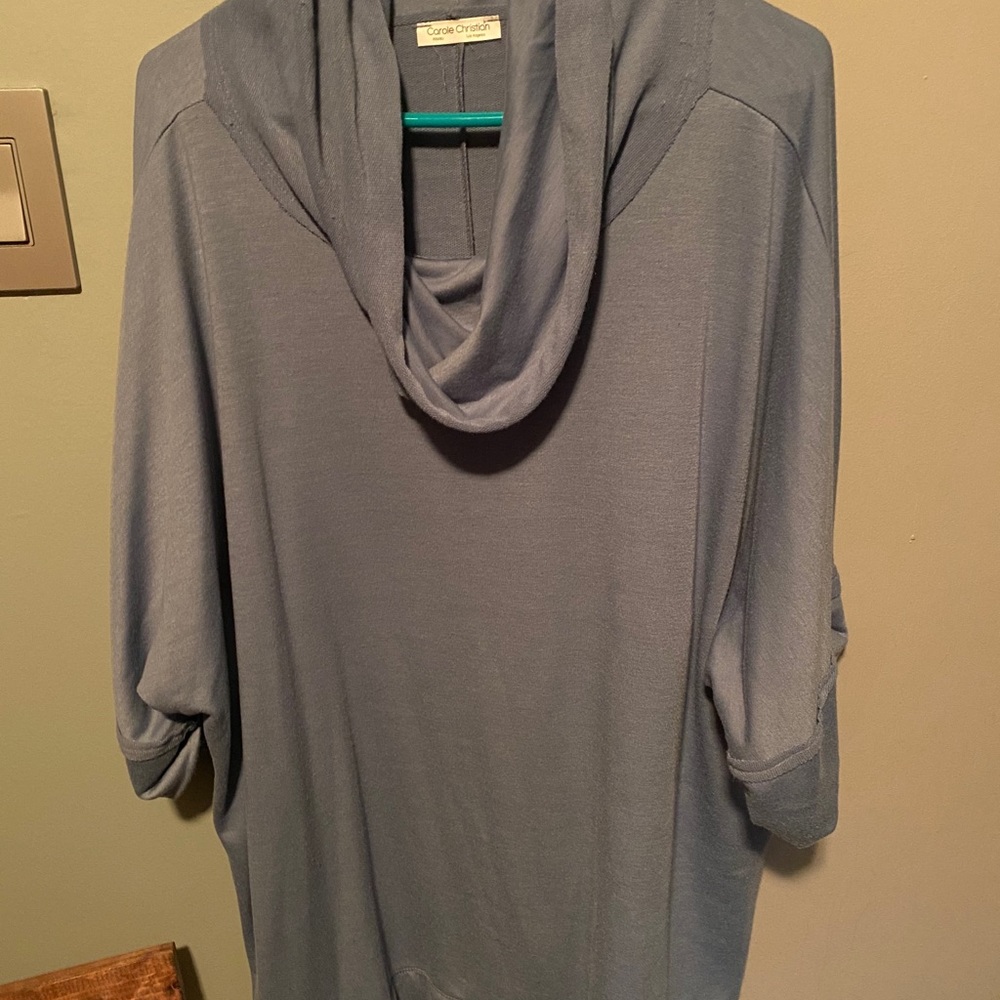 Baby blue top